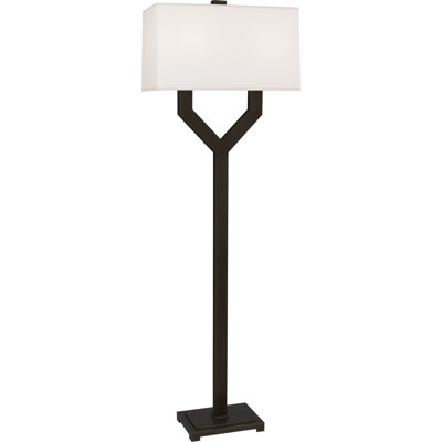 Lampe sur pied moderne Srkashlteni - finition rétro, abat-jour opaque, gradateur pleine gamme, idéale pour les espaces contemporains