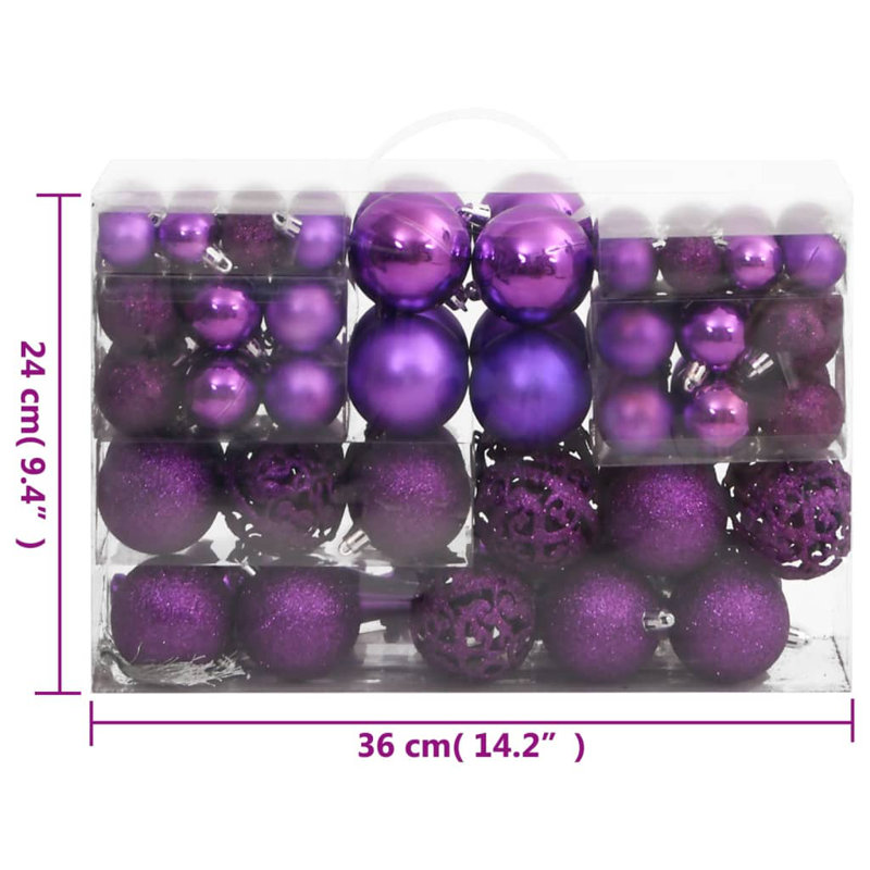 Christmas Decorative Accent, Purple