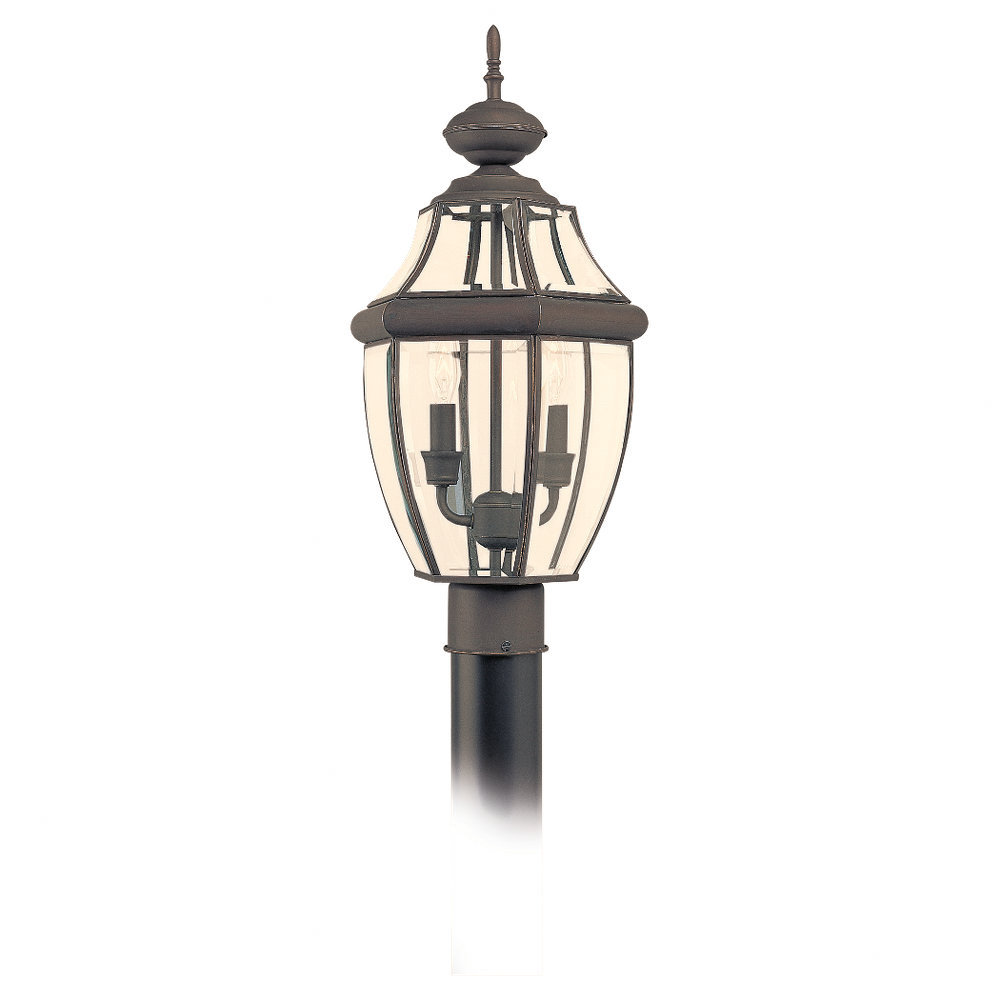 Eirini Beveled Metal Outdoor Lantern Head, Antique Bronze, No