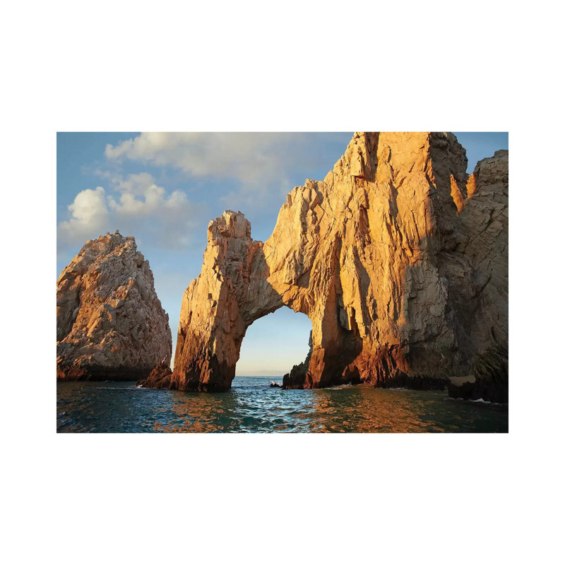 El Arco and Sea Stacks, Cabo San Lucas, Mexico II 1 Piece Wrapped Canvas Wall Art, 20.32 cm H x 30.48 cm W