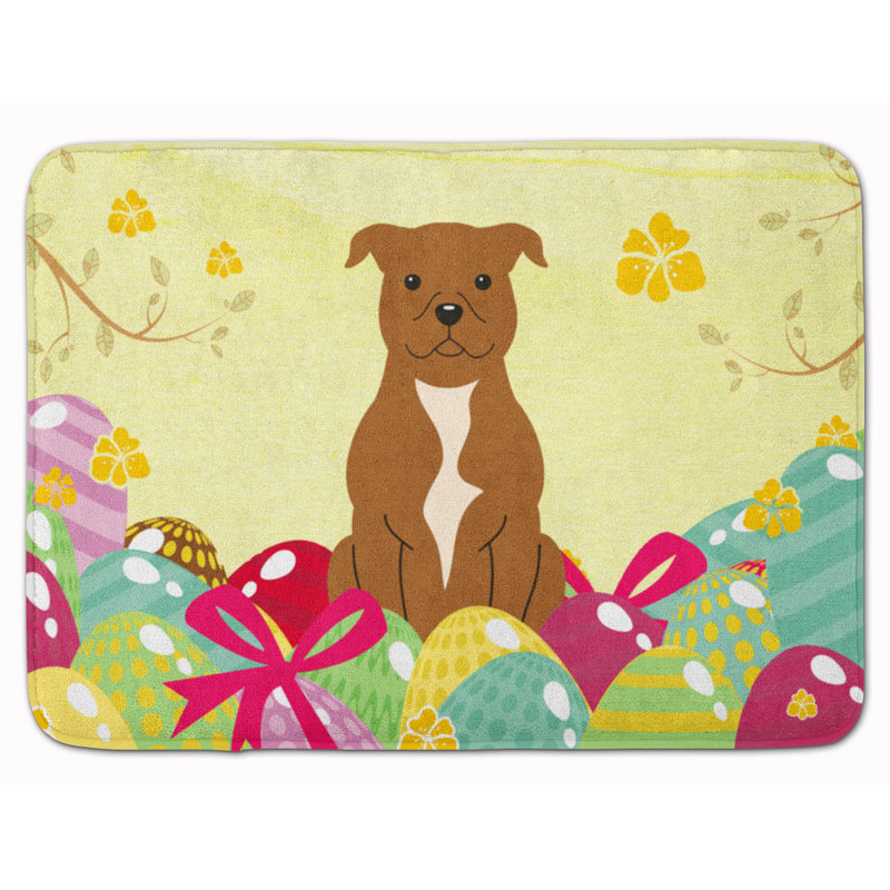 Tapis de bain, Brun