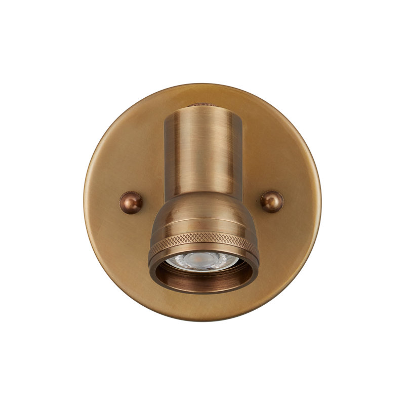 Patterson 1 Light Picture Light, Antique Brass