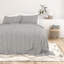 Ensemble de draps en microfibre à rayures Simply Soft-1251631213-1251828293