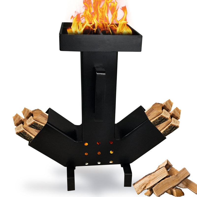 Poêle d'extérieur en bois FEBTECH