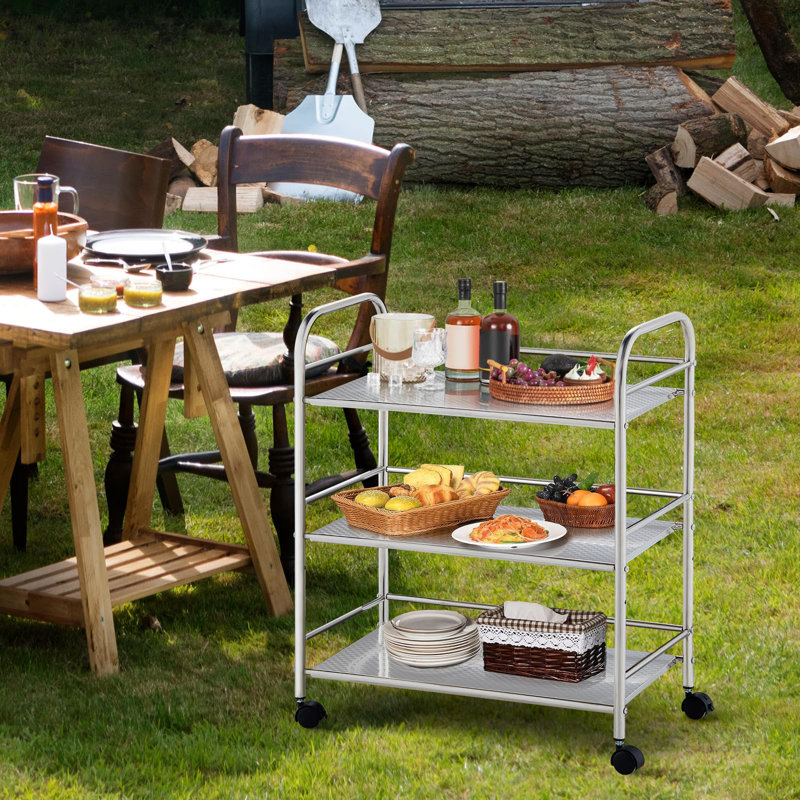 Metal Bar Cart
