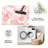 1PC pink watercolor polka dot oval area rugs for Living Room, Soft and Comfortable, Suitable for all seasons, easy-to-maintain, machine washable Indoor floor mat, Under Table Farmhouse suitable for dining room, bedroom, kitchen entryway, home office,-1073533137