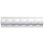Trenza Grand 2" x 7-7/8" Glossy Ceramic Mudcap Wall Tile Trim in White