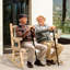 Chaise berçante 2 personnes Cawley Outsunny-2097836406