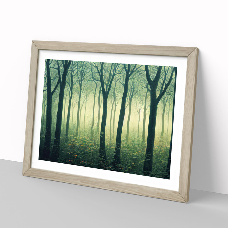 An Exquisite Forest - Framed Print, Oak, 34cm H x 46cm W x 2cm D
