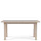 Lana Dining Set With Four Leg Table And Striped Side Chairs