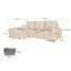 Shray 3 Seater Corner Sofa -1566852642