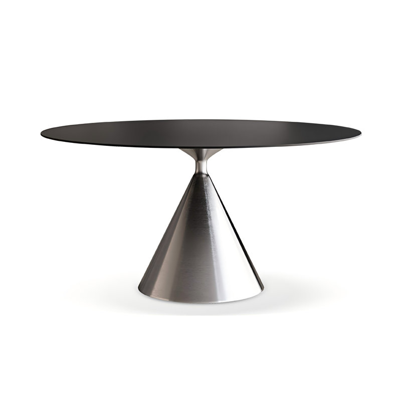 Table de salle à manger Sintered Stone, H 29,53 po x L 59,06 po x l 59,06 po