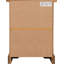 53 cm W Solid Wood Bedside Table
