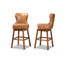 Tabouret de bar pivotant de 30,5 po