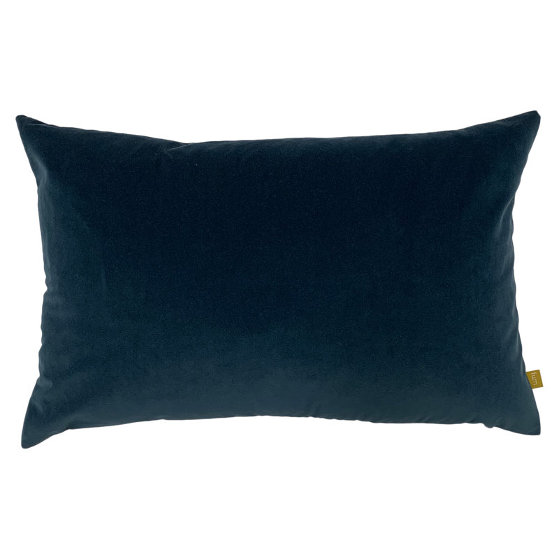 Contra Rectangular Scatter Pillow Cover, Slate Blue