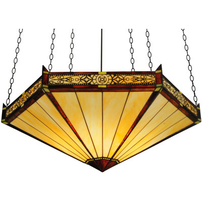 Luminaire suspendu inversé l 49 "Peaches
