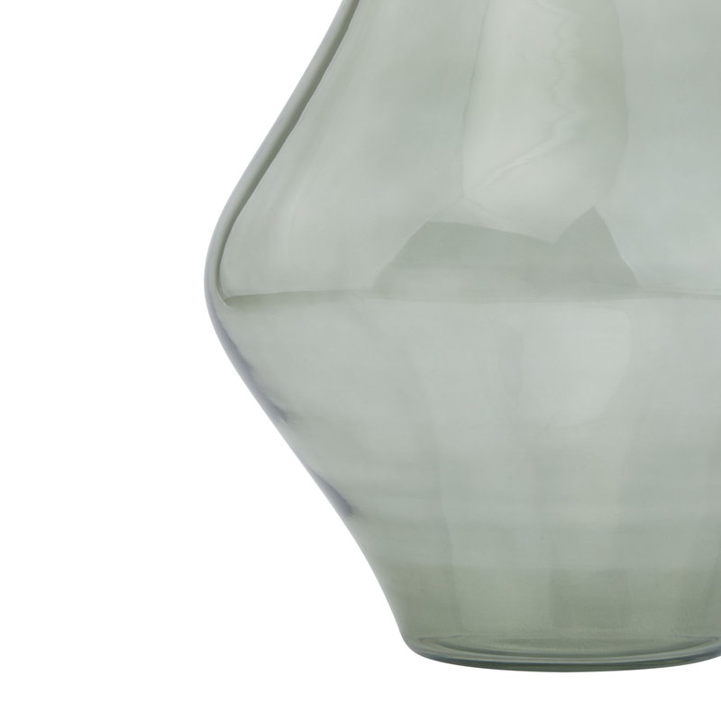 Costantina Handmade Glass Table Vase, Sage