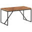 Byxbee Acacia and Mango Rectangular Wood Top Dining Table with Steel Base-411833577-411833578-411833582