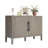Traditional Accent Chest, 2 - Door Accent Cabinet with Simple Assembly-93888602