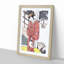 Arashi Ryuzo by Katsukawa Shunko - Single Picture Frame Painting-55545268-55545270