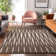 Premium Machine Washable Prisco Brown Rug