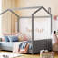 Lit double en velours double (lit)