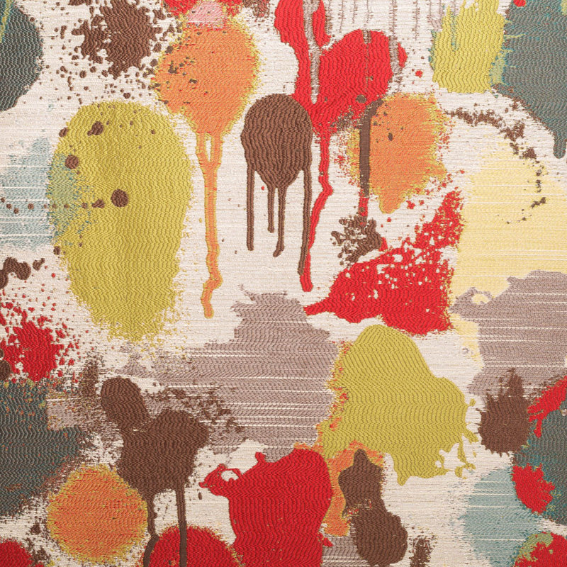 Funfetti Fabric, Red