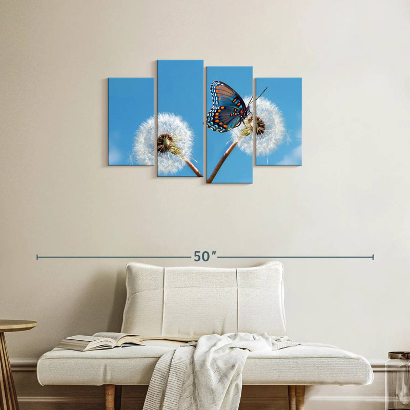 Brampt papillon sur pissenlit