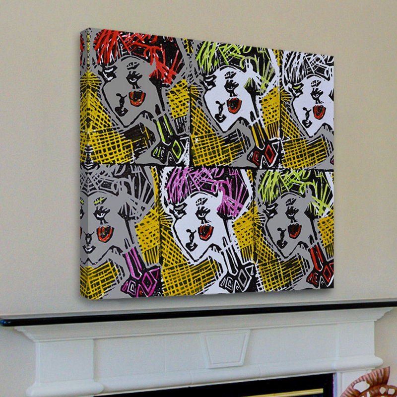 Lana Greben - Wrapped Canvas Painting, 101cm H x 101cm W x 3.81cm D