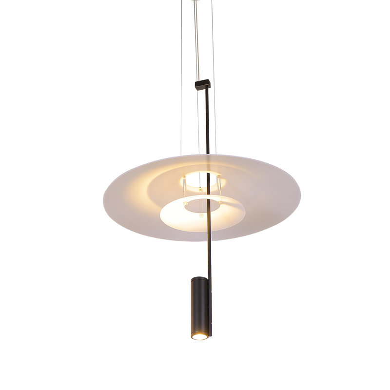 Luminaire suspendu à hauteur réglable intégré Positano de 20 po à DEL certifié ETL