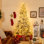  Arbre de Noël artificiel 7 pi avec 852 branches et 240 lumières DEL 9 modes