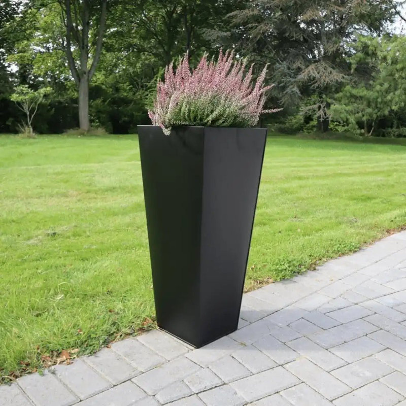 Benni Planter Box, 70cm H x 30cm W x 70cm D, Black