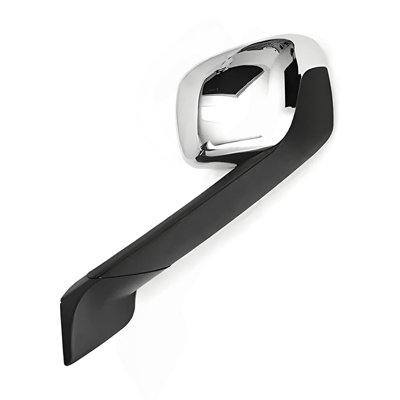 Chrome Hood Mirrors Compatible With New Freightliner Cascadia 2018-2021 Passenger Side