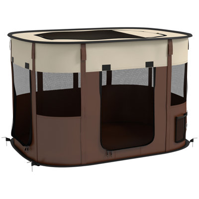 Panel Steel Pet Barrier With Door