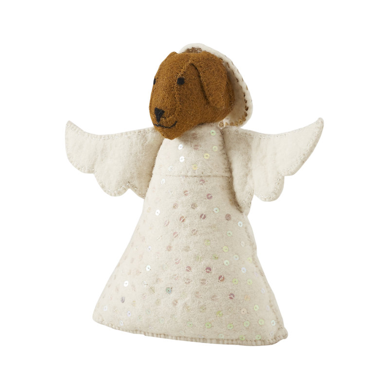 Brown Angel Tree Topper