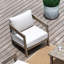 Chaise longue avec coussins Harmonti