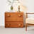 1pc, Antique-style Bedside Cabinet, Carmen Cabinet, Solid Wood, Suitable For Bedrooms, Home Use, Living Room Storage, Tv Side Compartment.-1284990012