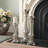 3 Piece Glass Tabletop Candlestick Set