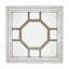 Miroir mural 48 po x 48 po de style antique avec cadre en miroir
