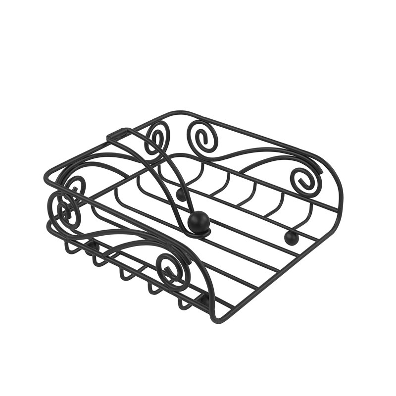 Porte-serviette plat Scroll Deco