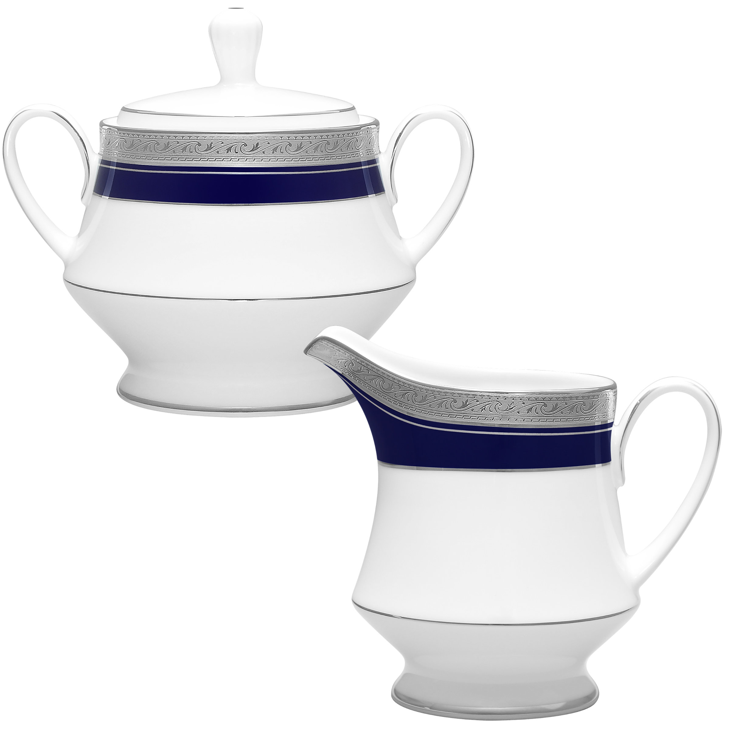 Noritake Salsera con Plato Crestwood |El Palacio de Hierro