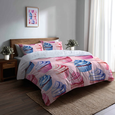 Ensemble de literie pour enfants 3 pièces - Ensemble de housse de couette et coussin décoratif