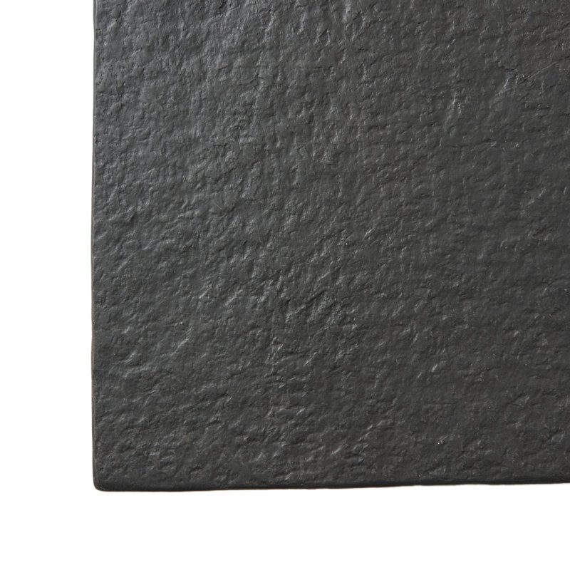 Foyer rectangulaire 50 000, produit en béton léger, gris pierre, l 56,59 po x P 26,32 po P 16,87 po, aucun assemblage requis