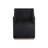Upholstered Armchair - Black-790146604