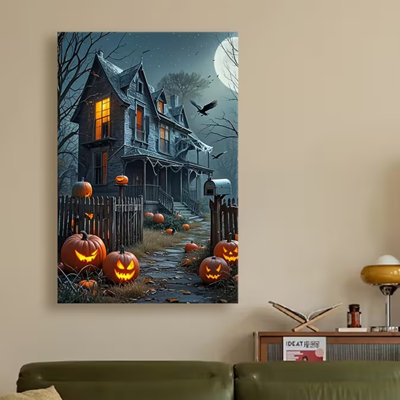 1 Piece Wrapped Canvas Wall Art