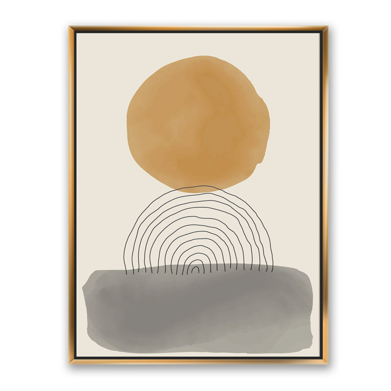 «Minimal Geometric Compostions of Elementary Forms XXXI», reproduction sur toile flottante, H 20 po x l 12 po x P 1 po