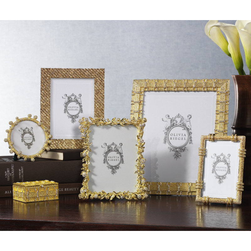 Cornelia Metal Picture Frame, 5" x 7"