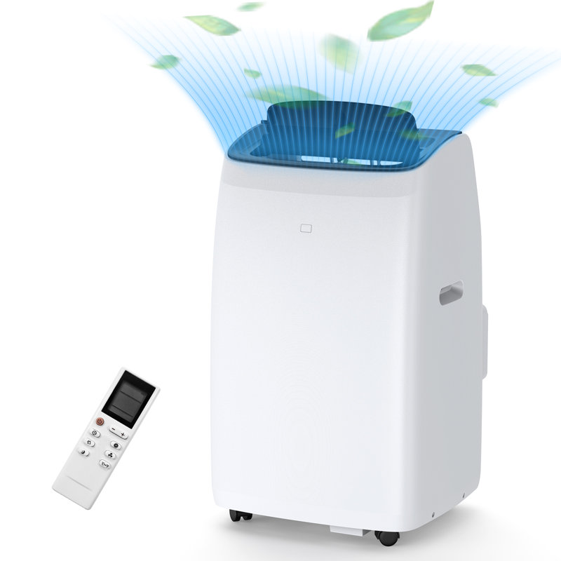 14000 BTU Air Conditioner, with Remote, Pipe Cools, Window kit to 750 Sq. Ft with Follow Function