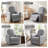 Elio Upholstered 3-in-1 Power Recliner Swivel Glider with USB & Type-C Ports-122431748
