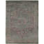 Wool Oriental Area Rug in Teal/Plum